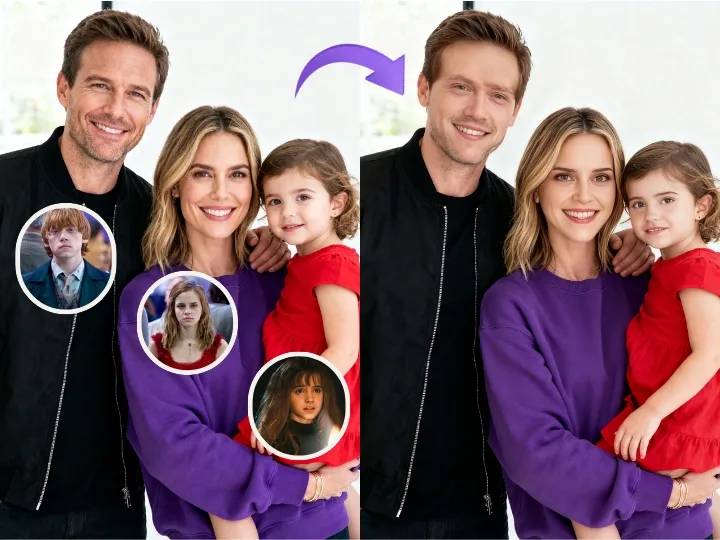 Swap Multiple Faces in One Photo Effortlessly