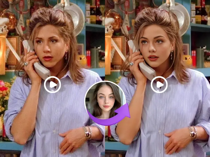 Swap Faces in Long Videos Seamlessly Using Face Swap AI Free